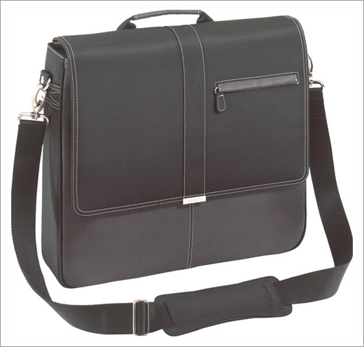 Leather laptop bag